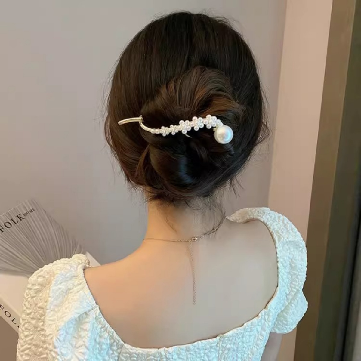 Zarif Glitter inci saç tokası  - Korean Lifestyle & Kids Boutique incelemesi ve fiyatı