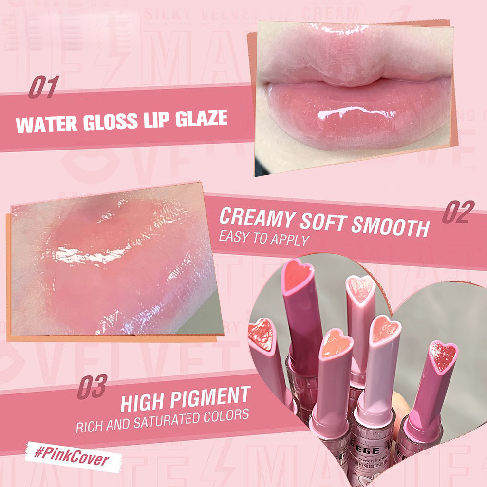 Gege ayı bahçe pembe tavşan ka - Lip Tint Korean incelemesi ve fiyatı