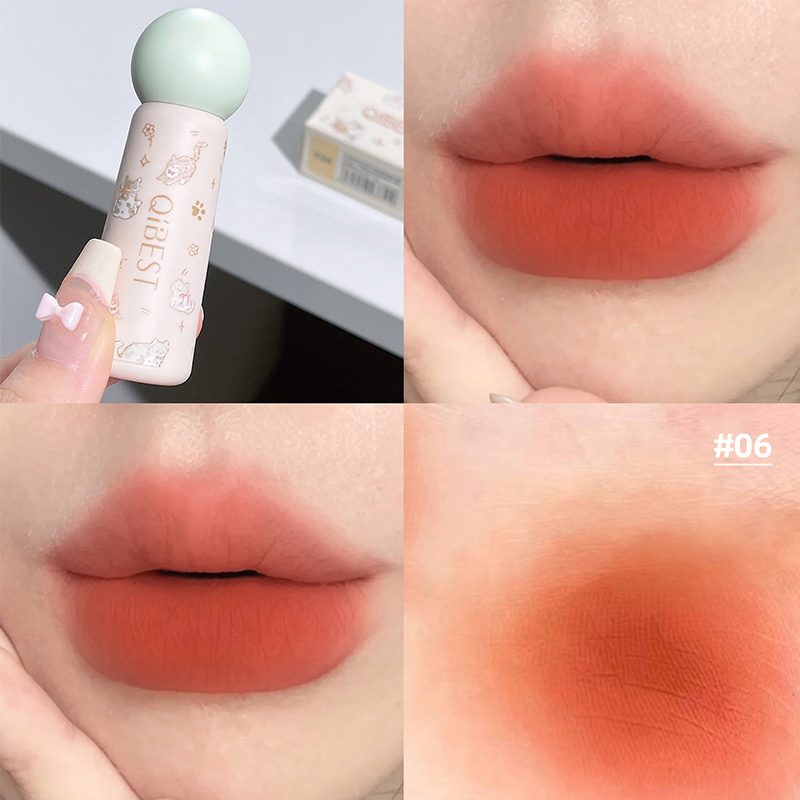QIBEST Çıplak Mat Dudak Çamur  - Lip Tint Korean incelemesi ve fiyatı